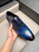 Berluti Man Black and Blue Calfskin Business Leather Shoes 0428113 (7)_th.jpg